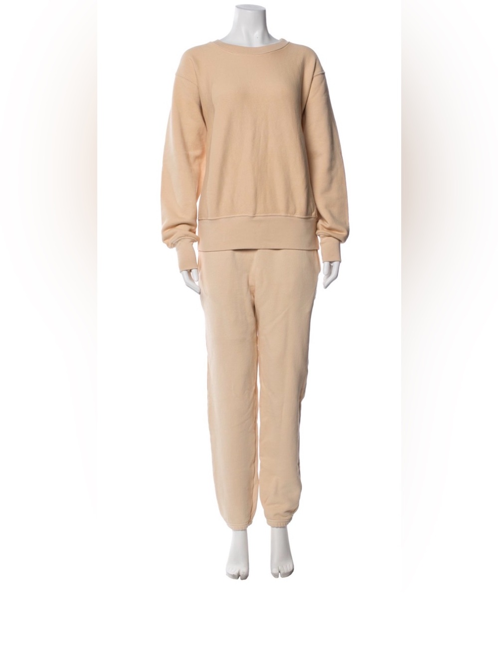 Women's Cream Track Pants & Joggers set